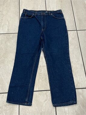 Vintage Levis 619 Orange Tab Jeans Mens 38x30 Blue Denim Made In Canada(Read)